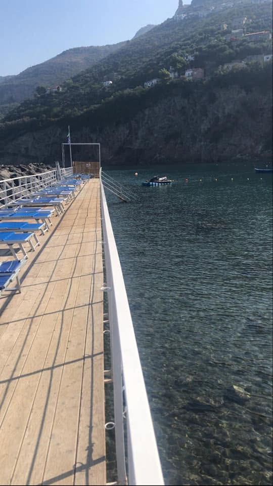 lido attrezzato accessibile a disabili a Vico Equense